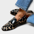 Victoria | Handcrafted Leopard Elegance Slippers